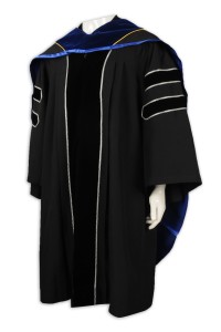 DA119 custom-made university graduate robe, doctor's robe, master robe, gradu  ate robe supplier  phd graduation gown   types of graduation gowns   doctoral regalia by university